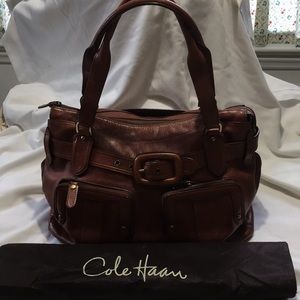 “Cole Haan” Double Handle Tote Style Hand Bag